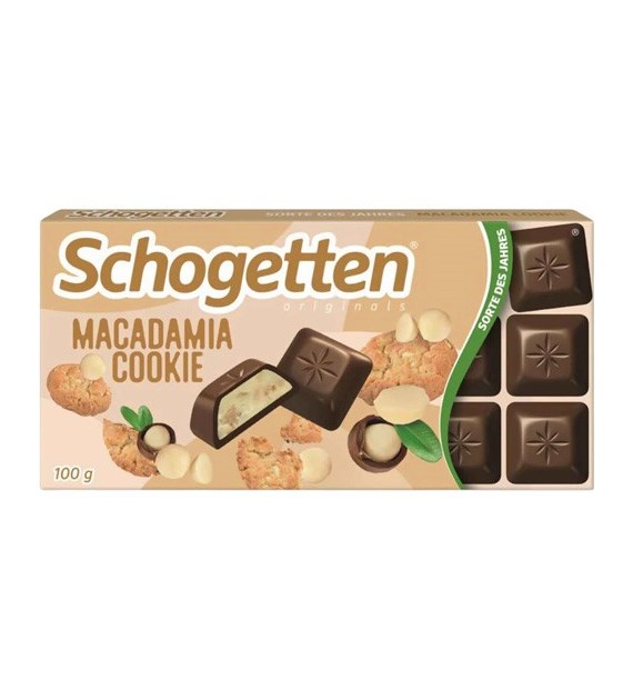 Schogetten Macadamia Cookie Czekolada 100g