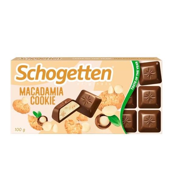 Schogetten Macadamia Cookie Czekolada 100g