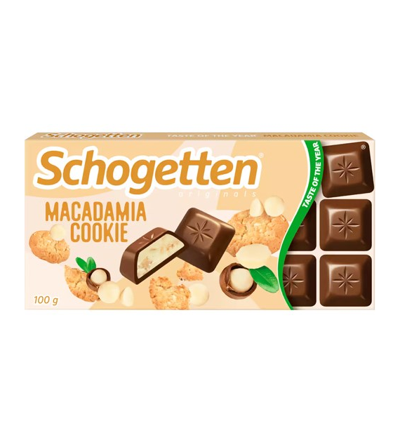Schogetten Macadamia Cookie Czekolada 100g