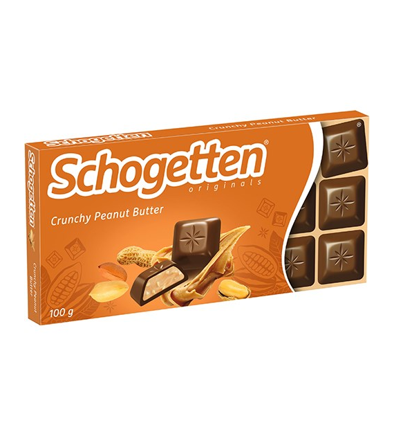 Schogetten Crunchy Peanut Butter Czekolada 100g