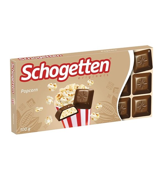 Schogetten Popcorn Czekolada 100g