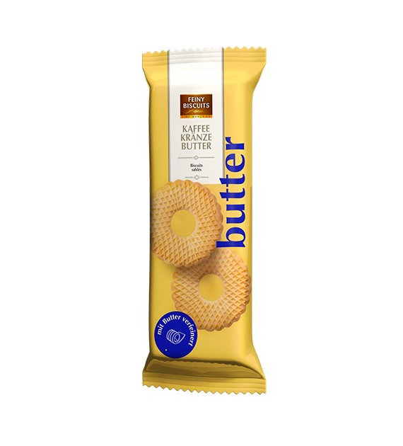 Feiny Biscuits Kaffe Kranze Butter Ciastka 150g