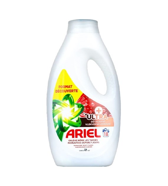 Ariel Ultra Detachant Gel 18p 810ml