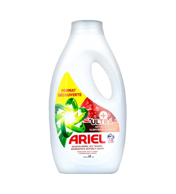 Ariel Ultra Detachant Gel 18p 810ml