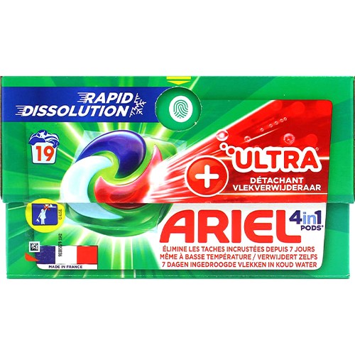 Ariel 4in1 Pods Ultra Detachant 19p 488g
