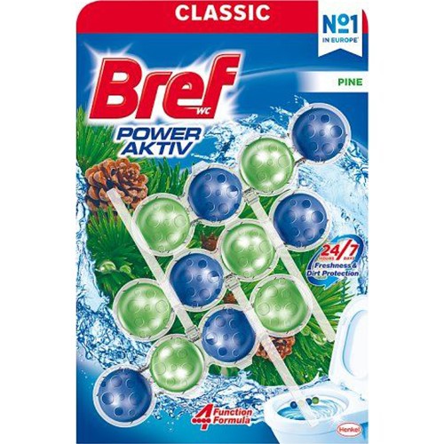 Bref Power Aktiv Pine WC Zawieszka 3x50g