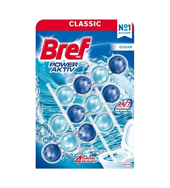 Bref Power Aktiv Ocean WC Zawieszka 3x50g