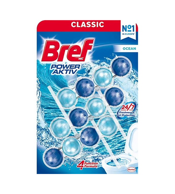 Bref Power Aktiv Ocean WC Zawieszka 3x50g