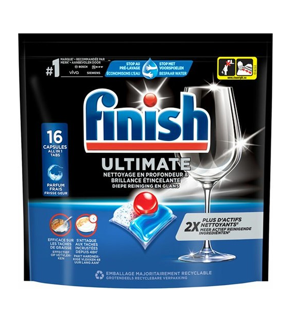 Finish Powerball Ultimate Fresh 16szt 206g