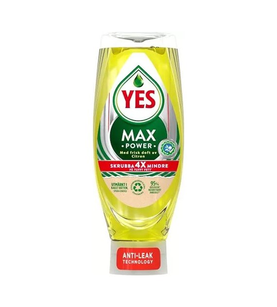 Yes Max Power Citrus do Naczyń 650ml