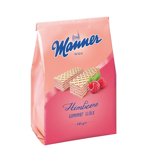 Manner Himbeere Sommergluck Wafelki 185g