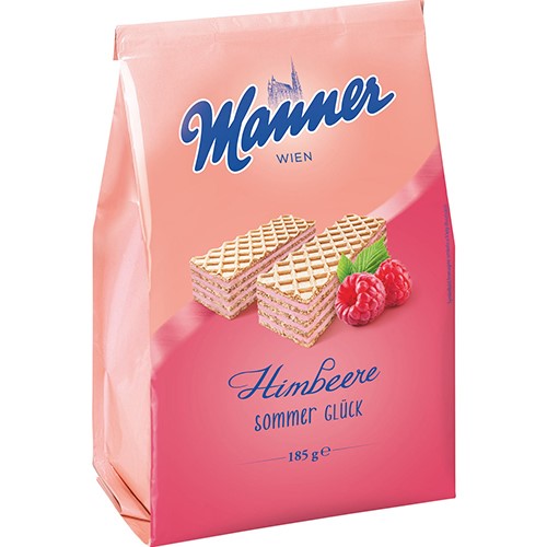Manner Himbeere Sommergluck Wafelki 185g