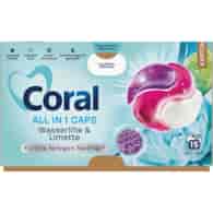 Coral All in 1 Caps Wasserlilie & Limette 15p 259g