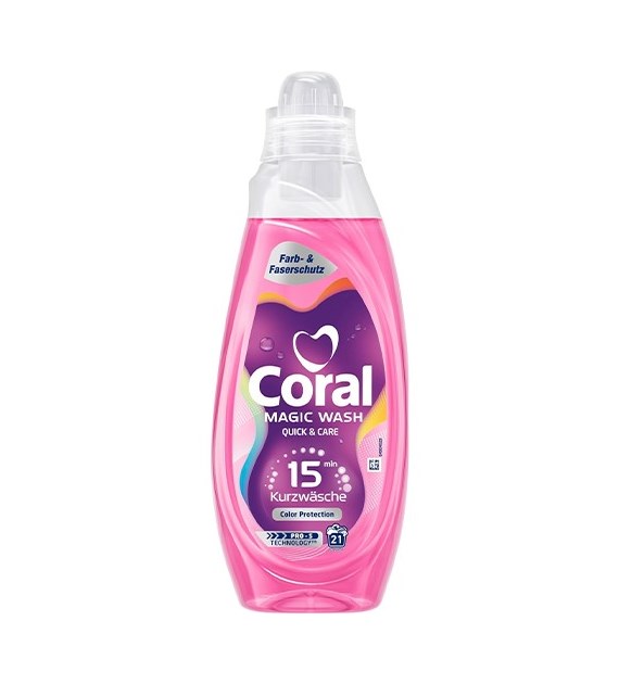 Coral Magic Wash Quick & Care Color 21p 840ml