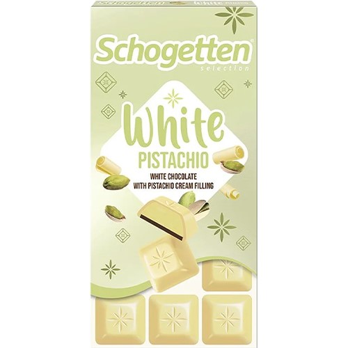 Schogetten White Pistachio Czekolada 100g