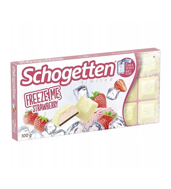 Schogetten Freeze Me Strawberry Czekolada 100g