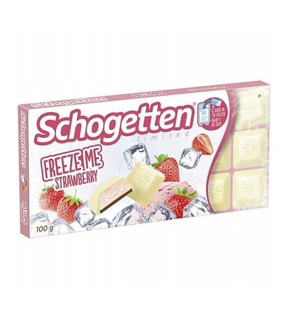 Schogetten Freeze Me Strawberry Czekolada 100g