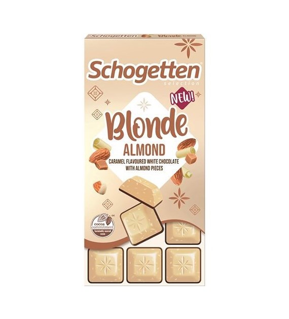 Schogetten Blonde Almond Czekolada 100g