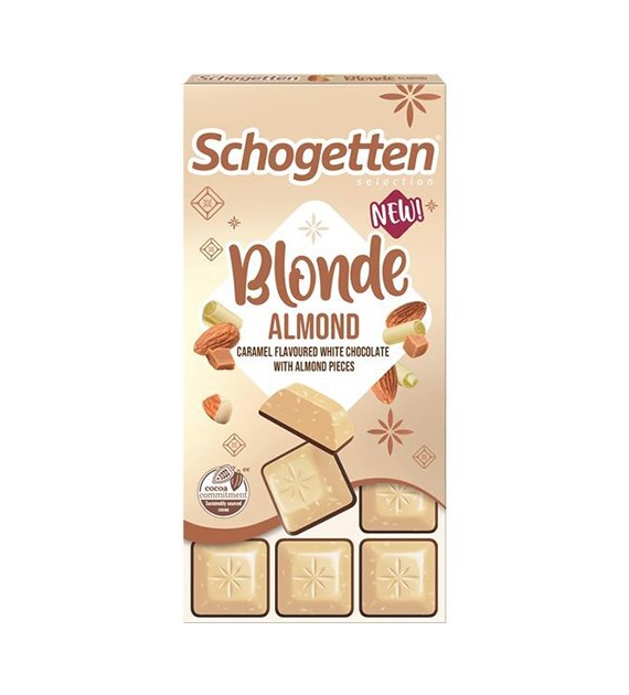 Schogetten Blonde Almond Czekolada 100g