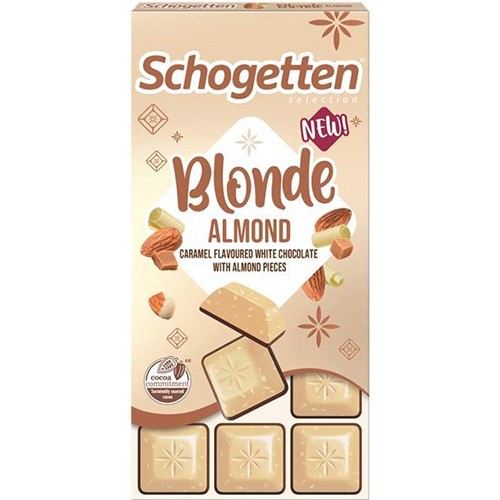 Schogetten Blonde Almond Czekolada 100g