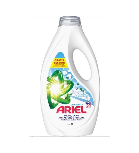 Ariel Universal+ Baumwollblute Gel 20p 900ml