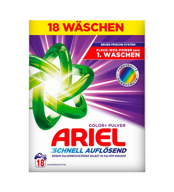 Ariel Color+ Proszek 18p 990g
