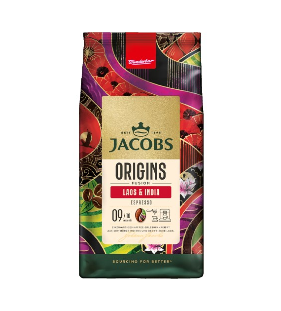 Jacobs Origins Fusion Laos & India Espresso 1kg Z