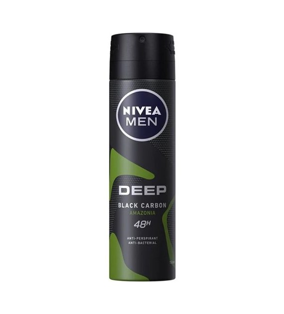 Nivea Men Deep Black Carbon Deo 150ml