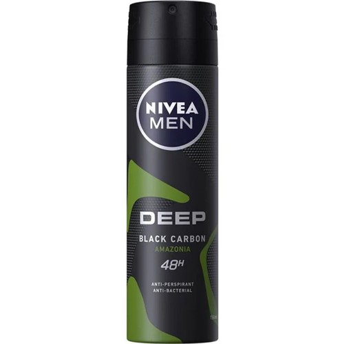 Nivea Men Deep Black Carbon Deo 150ml