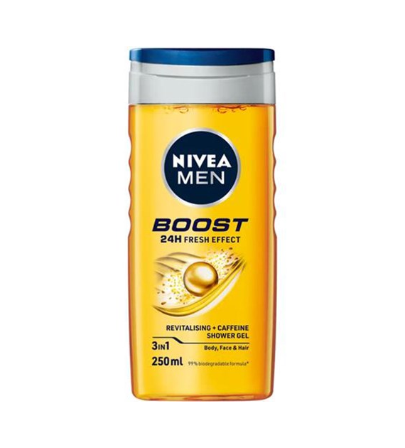 Nivea Men Boost Revitalising Caffeine Gel 250ml