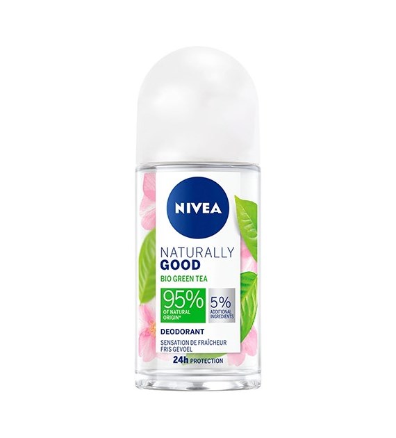 Nivea Naturally Good Bio Green Tea Kulka 50ml