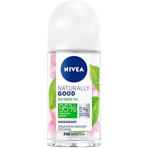 Nivea Naturally Good Bio Green Tea Kulka 50ml