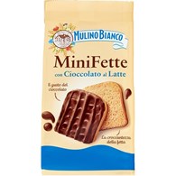 Mulino Bianco MiniFette Sucharki z Czekoladą 110g