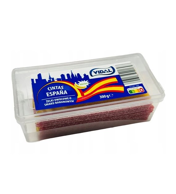 Vidal Cintas Espana Żelki o Smaku Bananowym 300g