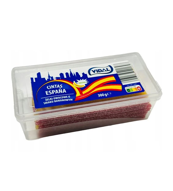 Vidal Cintas Espana Żelki o Smaku Bananowym 300g