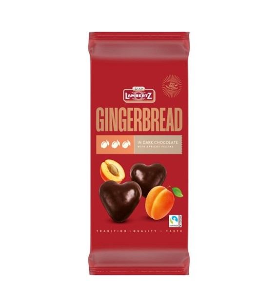 Lambertz Gingerbread Dark Apricot Serca 150g