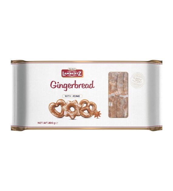 Lambertz Gingerbread with Icing Pierniki 800g