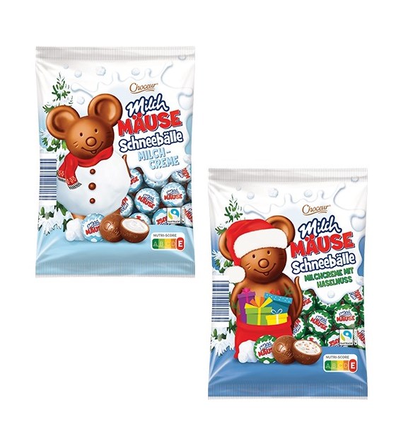 Choceur Milch Mause Schneeballe MIX 130g