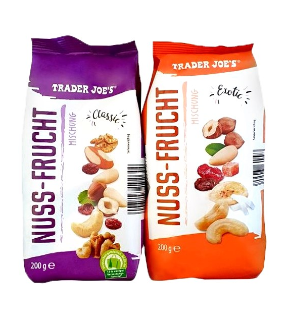 Trader Joe's Nuss-Frucht Classic / Exotic 200g