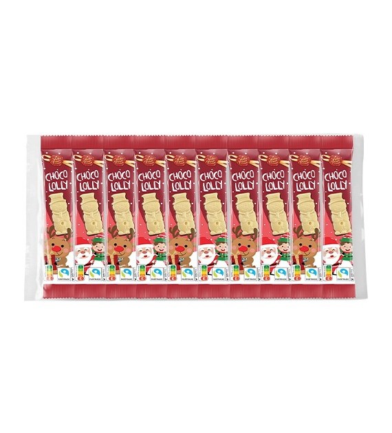 Wintertraum Choco Lolly Bałwan 10szt 150g