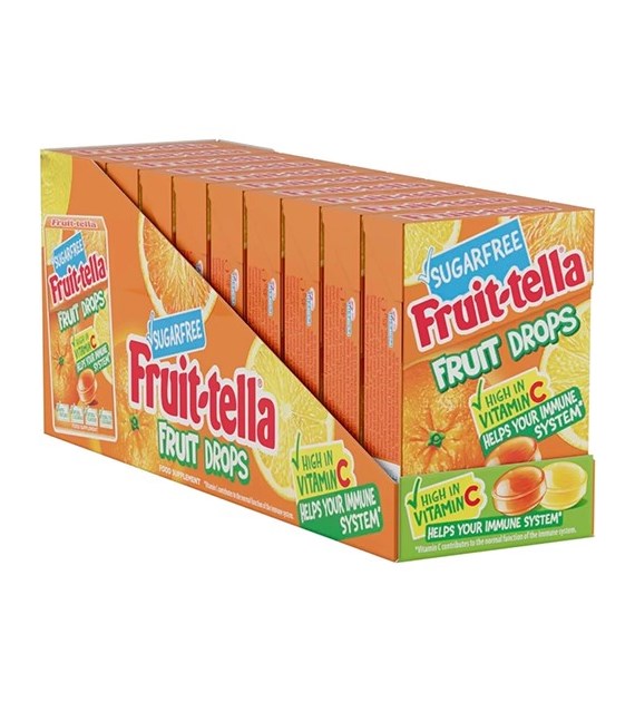 Fruit-Tella Fruit Drops 10szt 450g