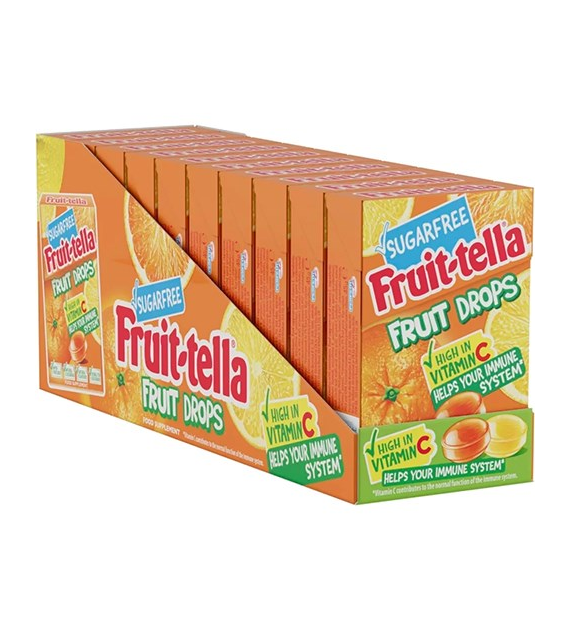 Fruit-Tella Fruit Drops 10szt 450g