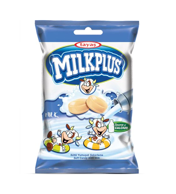 Tayas Milkplus Soft Candy with Milk Cukierki 170g