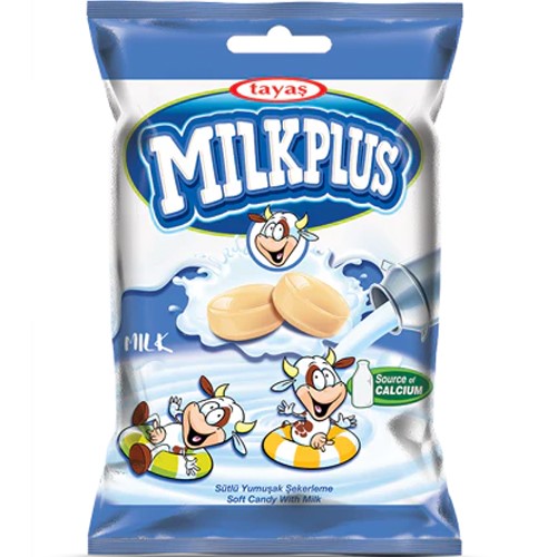 Tayas Milkplus Soft Candy with Milk Cukierki 170g