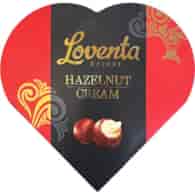Loventa Deluxe Hazelnut Cream Serce Pralinki 110g