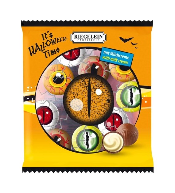 Riegelein It's Halloween Time Czekoladki Oczy 150g