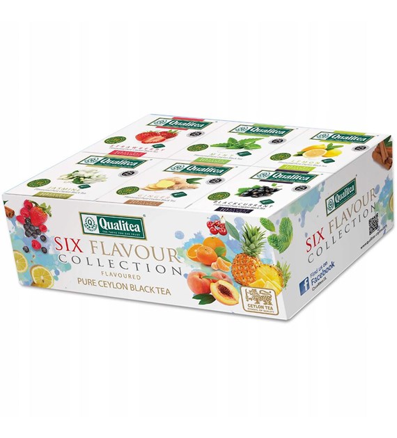 Qualitea Celyon Six Flavour Collection Herbat 120g