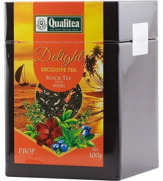 Qualitea Delight Exclusive Black Tea Herbata 100g