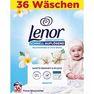 Lenor Sensitiv Baumwollblute Proszek 36p 1,9kg