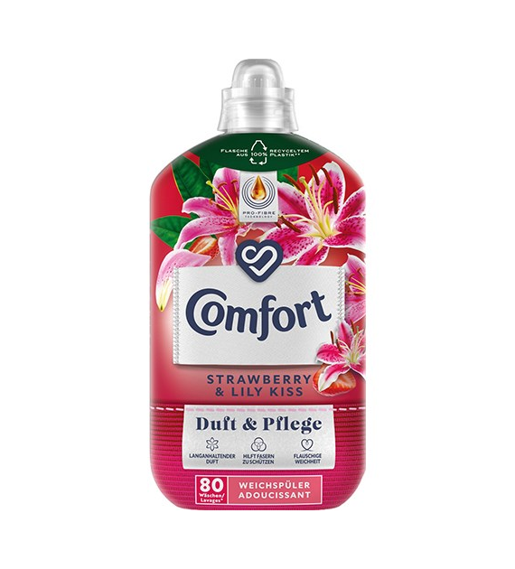 Comfort Strawberry & Lily Kiss Płuk 80p 2L